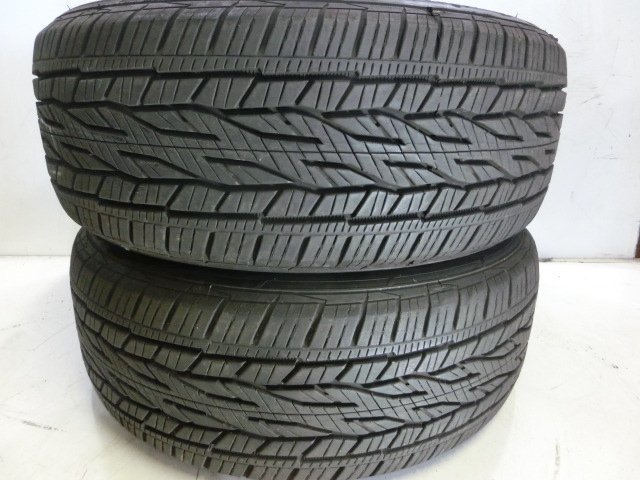  C-1361 タイヤ コンチネンタル Conti Cross Contact LX2 225/55R18 98V 2本(中古品)｜売買されたオークション情報、yahooの商品情報をアーカイブ公開 - オークファン 18インチ