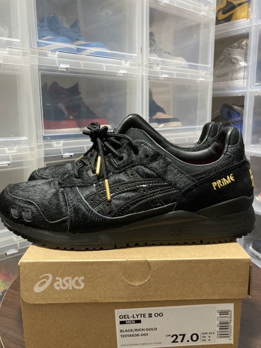 asics 先行発売GEL-LYTE III OG PRIME 和牛 寺門ジモンモデル 