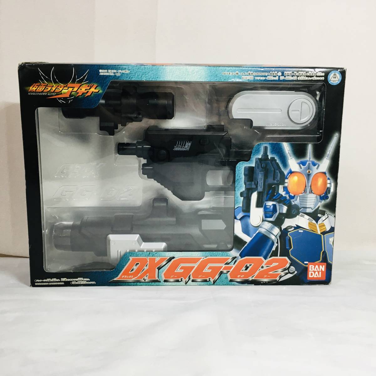 【人気SALE，100%新品】 RR6 80 1円 バンダイ 仮面ライダーアギト DXGG-02 音声確認済み(仮面ライダー)｜売買されたオークション情報、yahooの商品情報をアーカイブ公開 - オークファン 仮面ライダー
