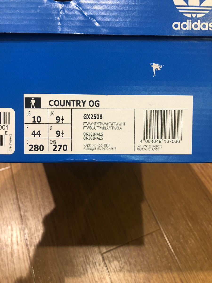 アディダス カントリー OG 新品 28 スタンスミス スーパースター