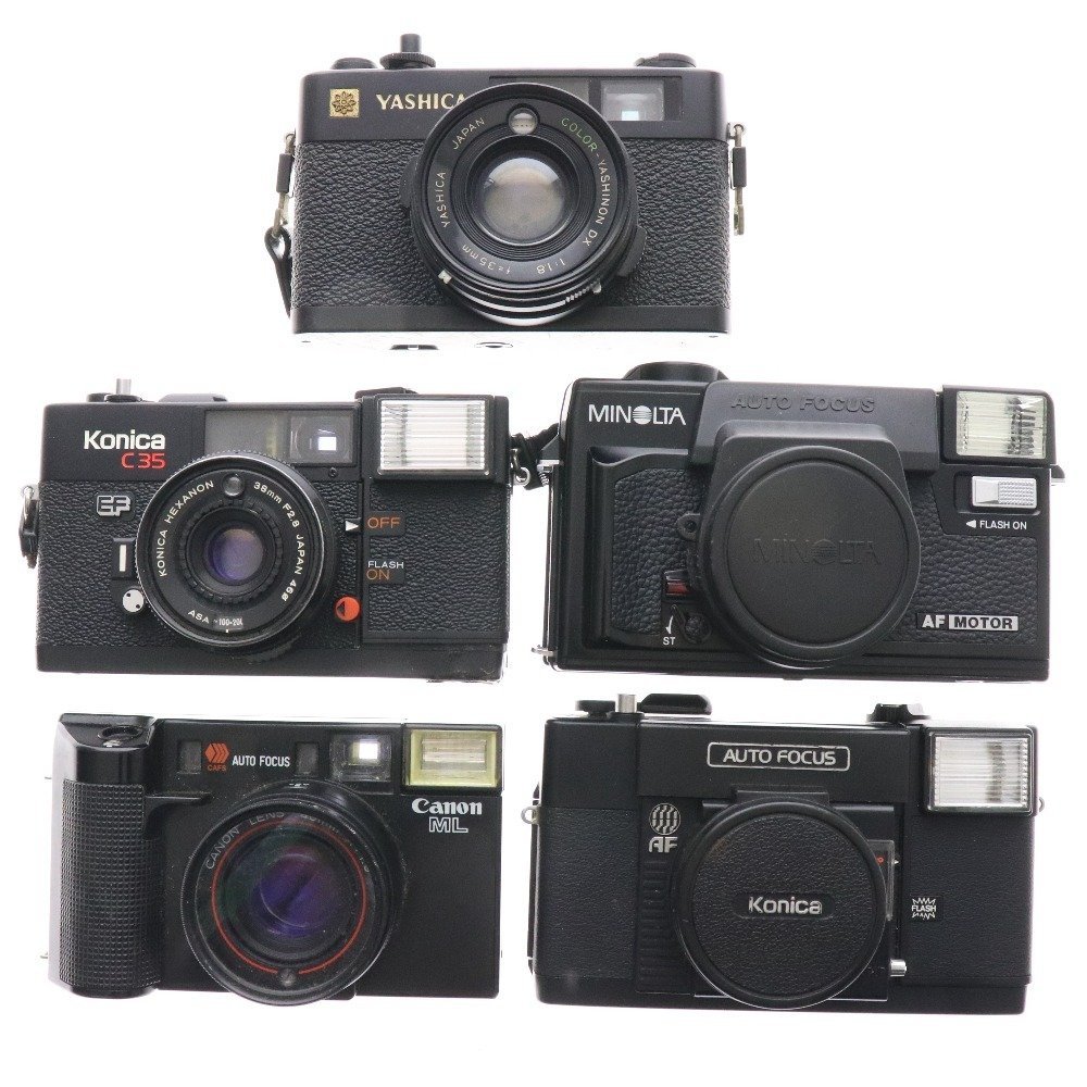 カメラまとめ Canon キャノン Konica MINOLTA YASHICA コンパクト