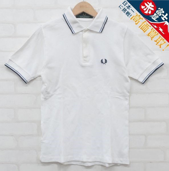 6T5923【クリックポスト対応】 FRED PERRY 半袖鹿の子ポロシャツ M120P