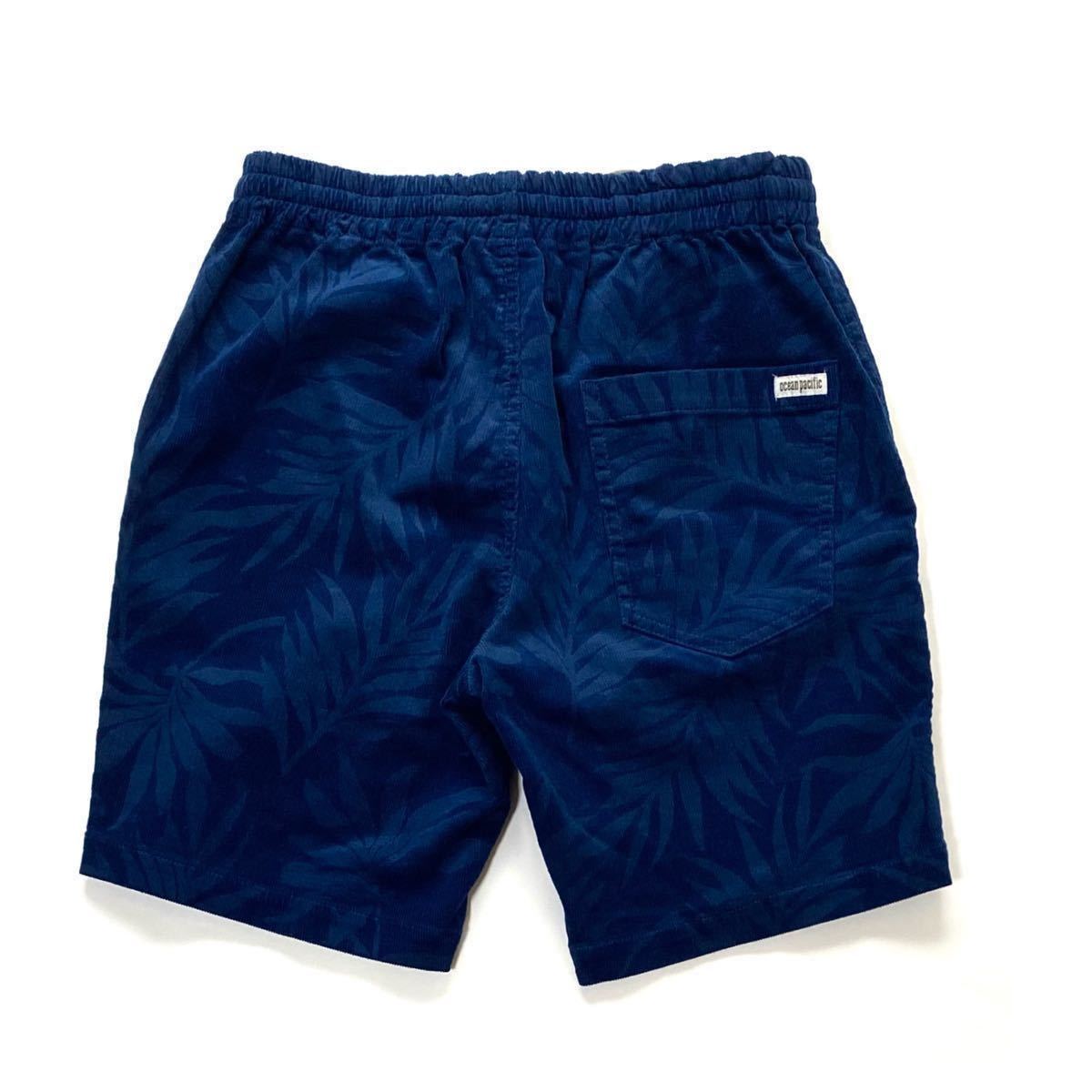 OCEAN PACIFIC (OP)◇ショートパンツ/M/コーデュロイ/BLU/ライトオン40