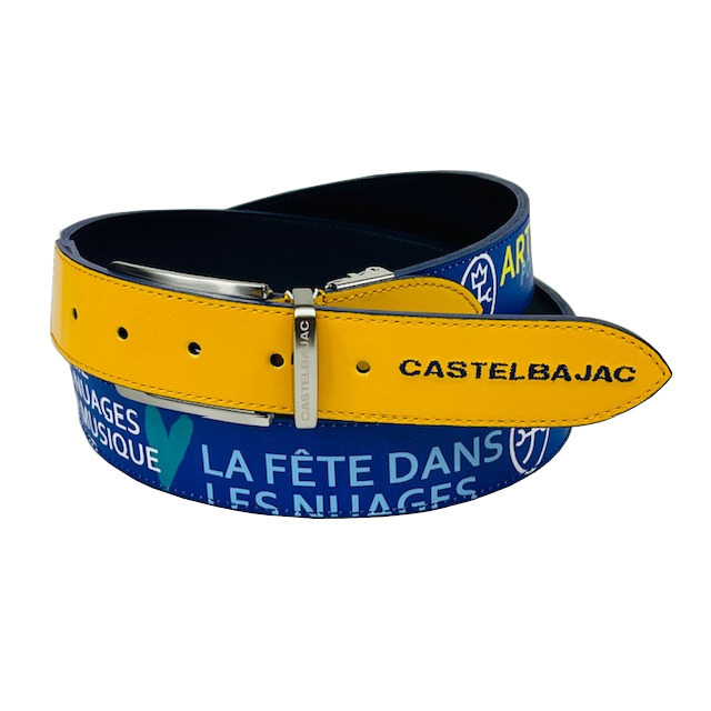 カステルバジャック　CASTELBAJAC　セール30％OFF　ベルト　ゴルフベルト　ファッションベルト　7232190121-2　アオ カステルバジャック CASTELBAJAC Gallery カステルバジャック公式通販-CASTELBAJAC 30％OFFセールカステルバジャック レディース