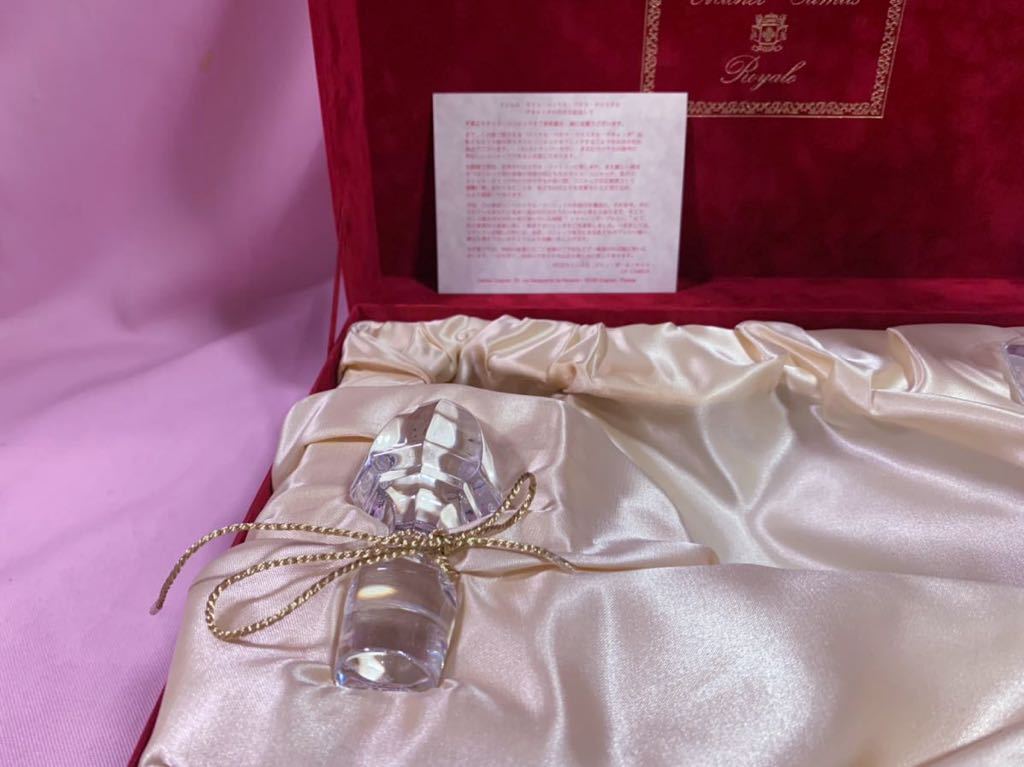 カミュ ミシェル　ロイヤル　バカラ　替栓・　冊子・化粧箱付き！未開封　古酒 カミュ ミシェル ロイヤル バカラ 替栓・冊子・箱付！未開封 シリアル