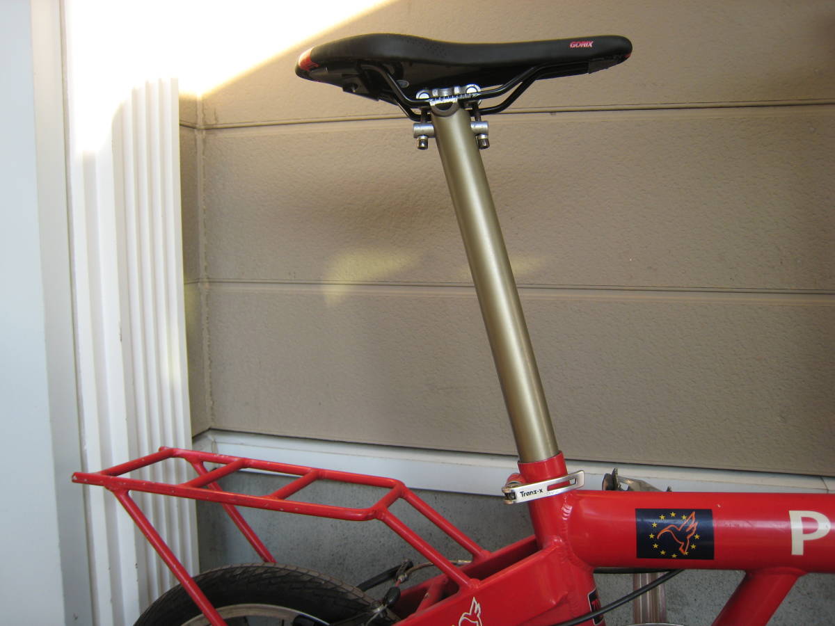 PEUGEOT 折り畳み自転車コリブリレッド(北海道、沖縄除く)