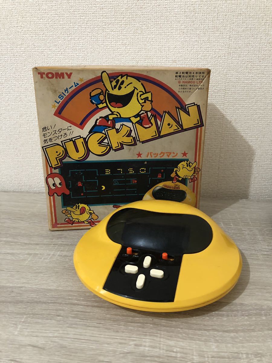 パックマン LSIゲーム トミー 箱付き レトロゲーム