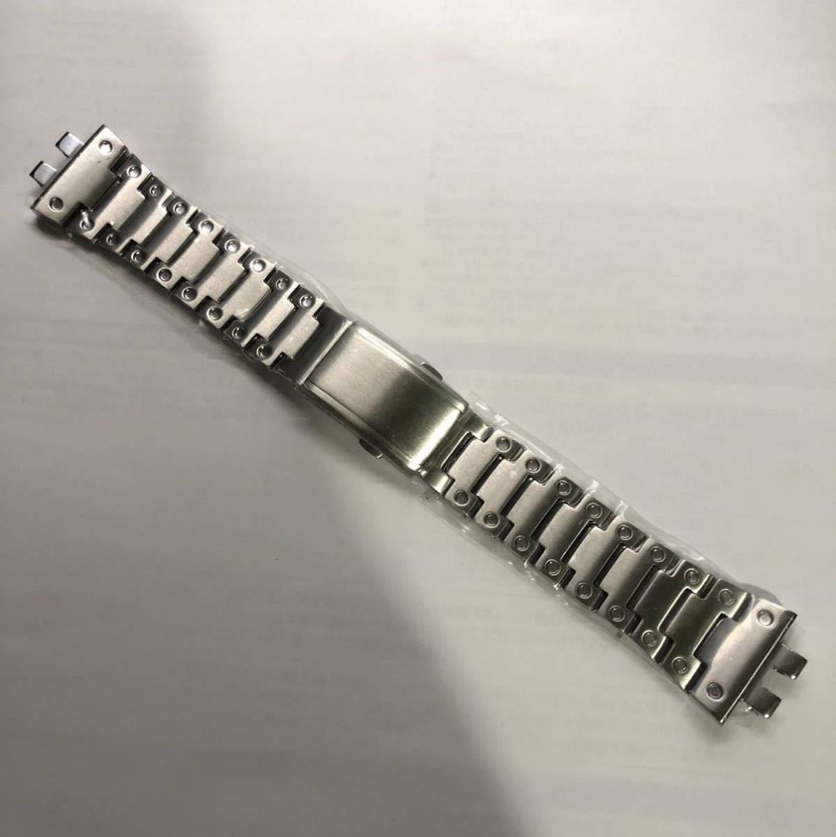 gmw-b5000系対応　互換用 ステンレス製　フルメタル　ステンレス　ベルト gmw-b5000系対応 互換用 - ステンレス製 フルメタル ベルト バント