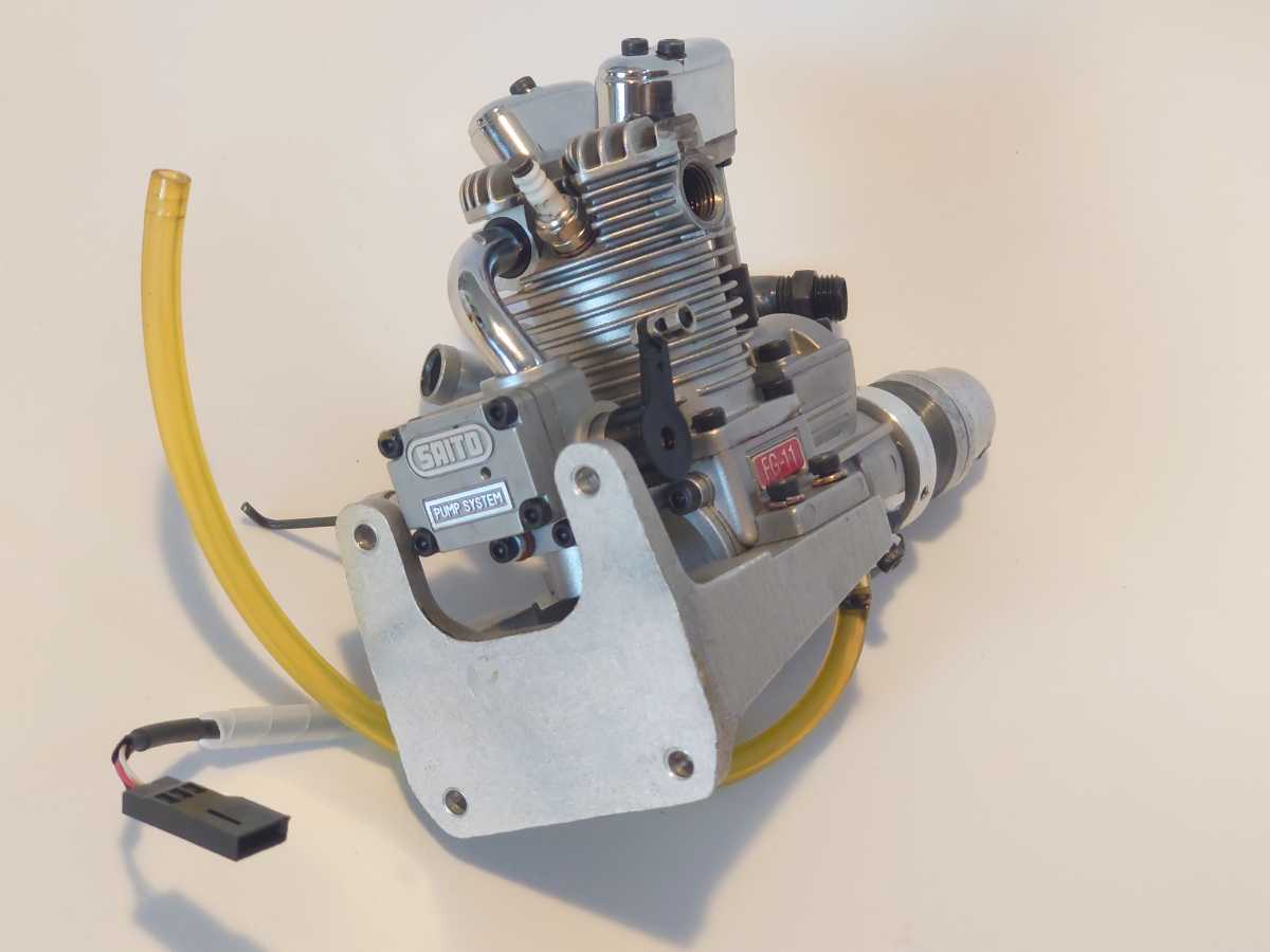 サイトー FG-11 4サイクルガソリンエンジン 中古 欠品部品有り SAITO FG-11 サイトー 4stガソリンエンジン 中古 【公式通販】