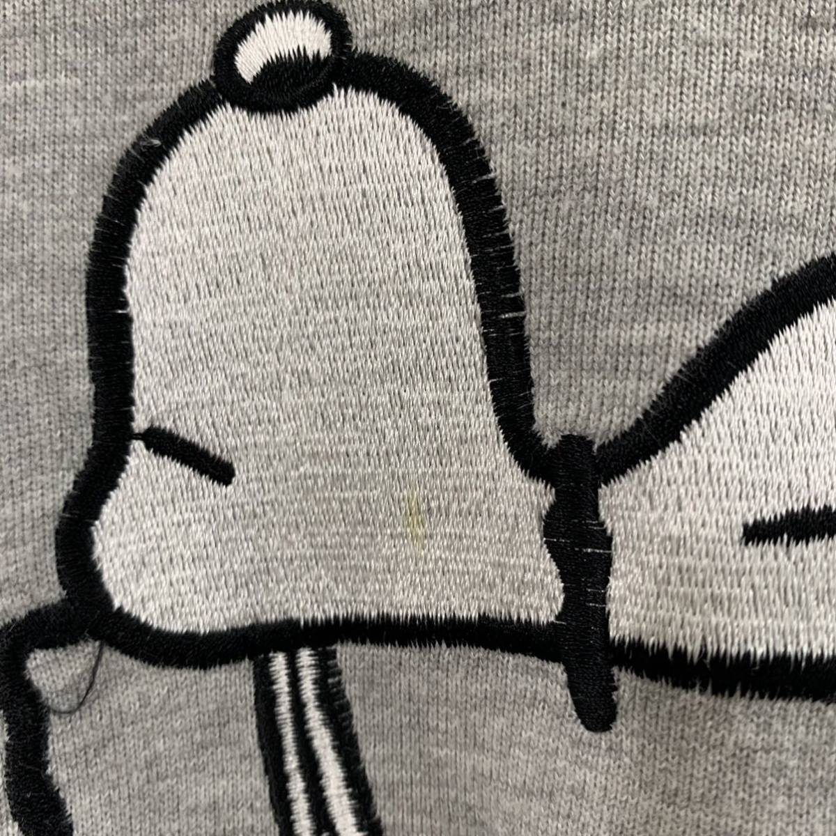 ICEBERG × PEANUTS イタリア製 スウェットトレーナー 刺繍ロゴ 長袖 