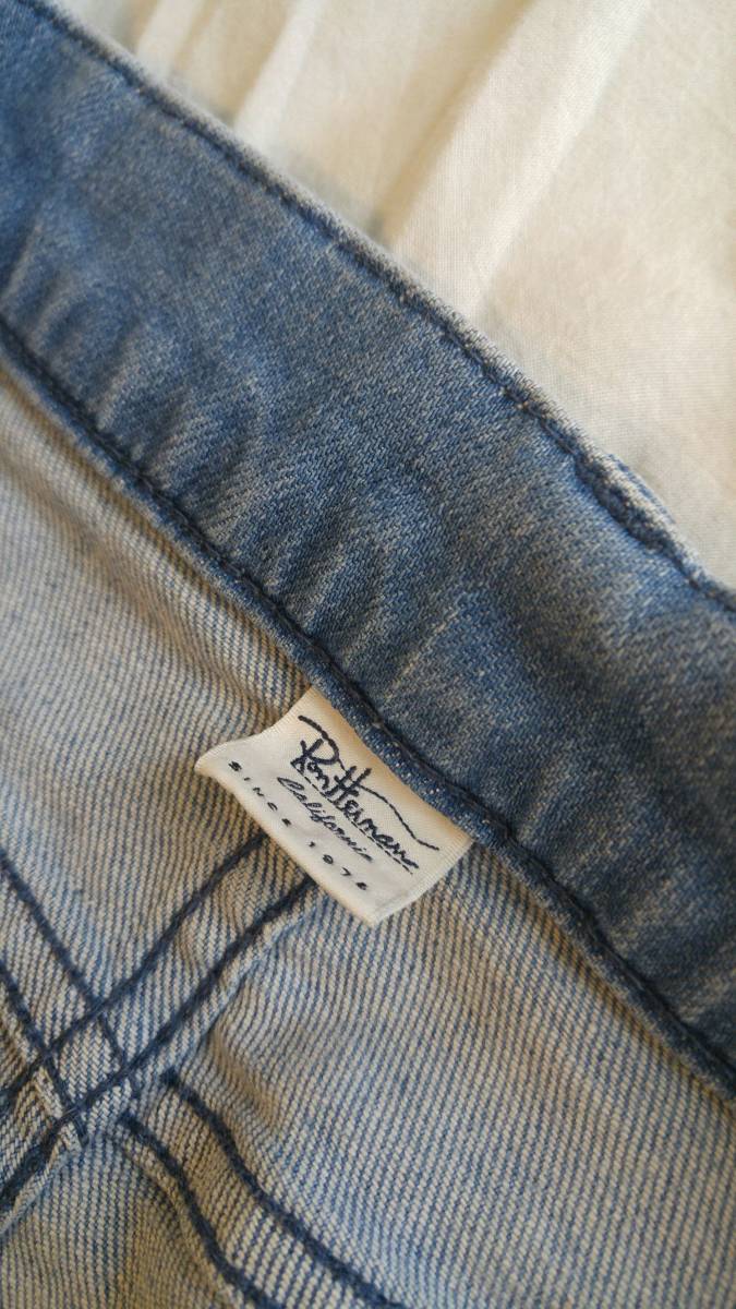 RonHermanロンハーマンスリムテーパードリラックスデニムパンツＭブルー Herman Ron デニム&frasl;ジーンズ 2025SS DENIM Feature｜Ron