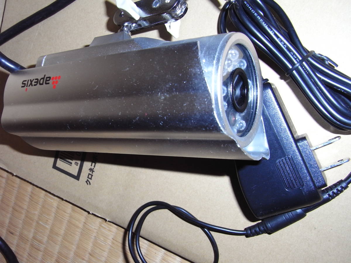 IP WIRELESS WIRED CAMERA apexis 二種類計4台 詳しい内容は不明です。開封未使用格安ジャンク出品 IP Camera Apexis back garden Price