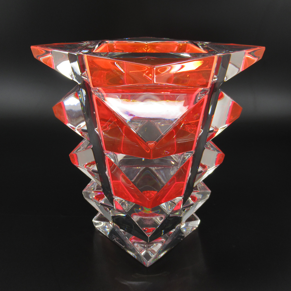Baccarat バカラ/クリスタル/トテム/フラワーベース バカラ フラワーベース - Baccarat 極希少 廃盤 トテム 花瓶の 2026年