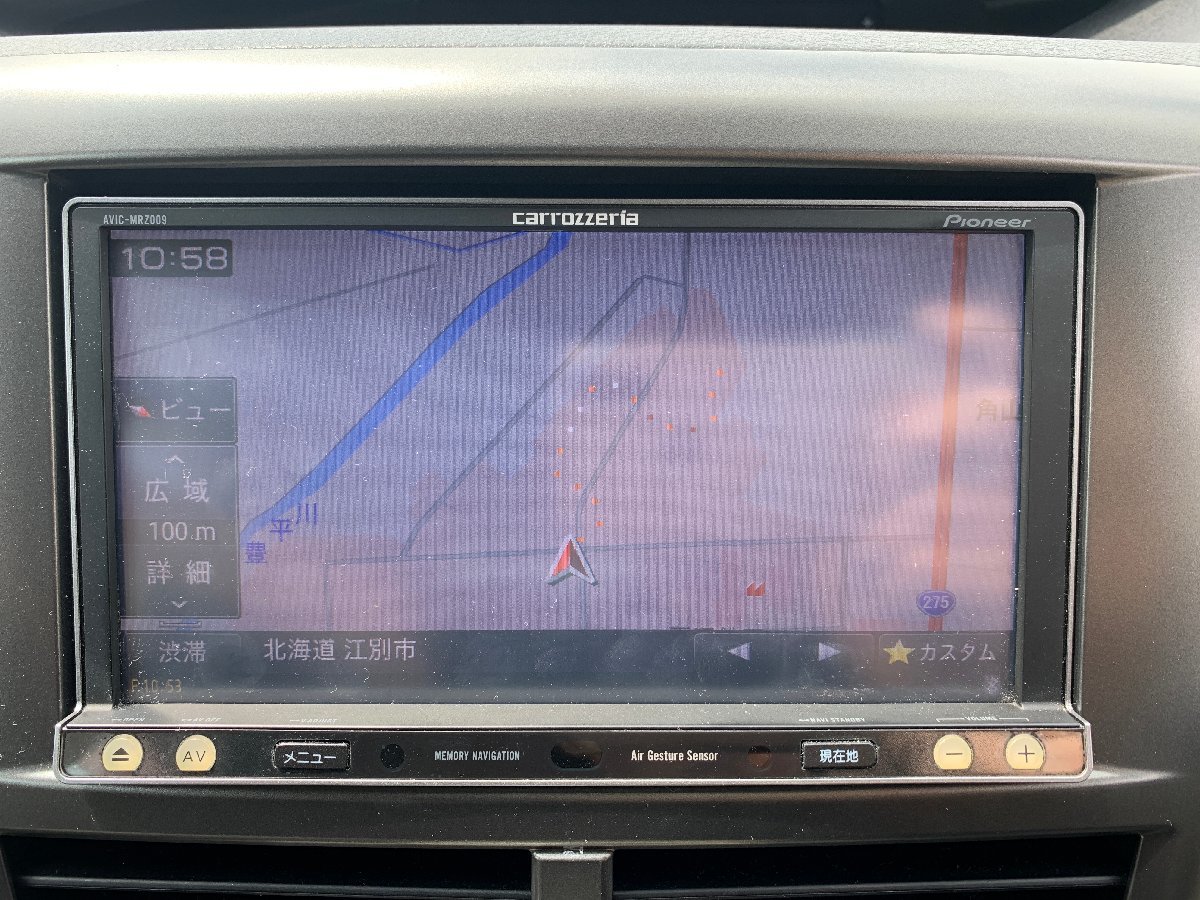 カロッツェリア ナビ AVIC-MRZ009 2012年地図 フルセグTV Bluetooth