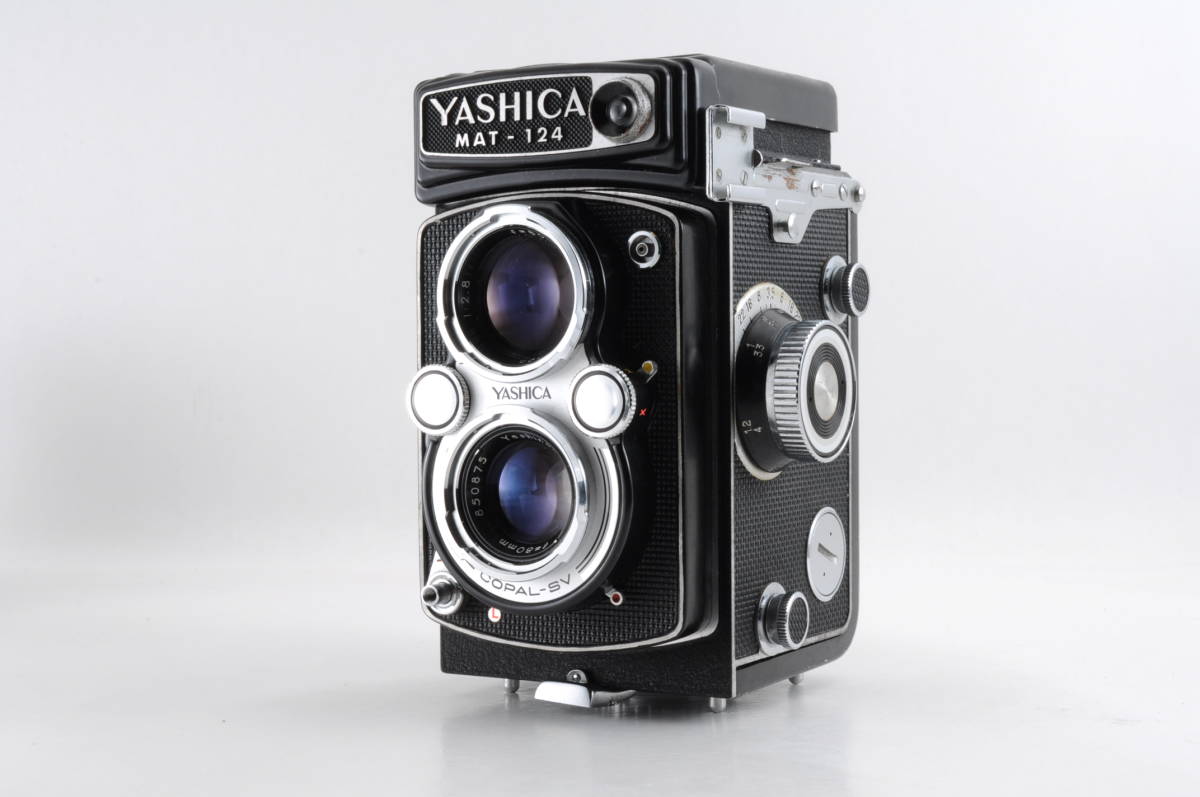 動作品 ヤシカ Yashica MAT-124 二眼レフ フィルムカメラ 管L1040 