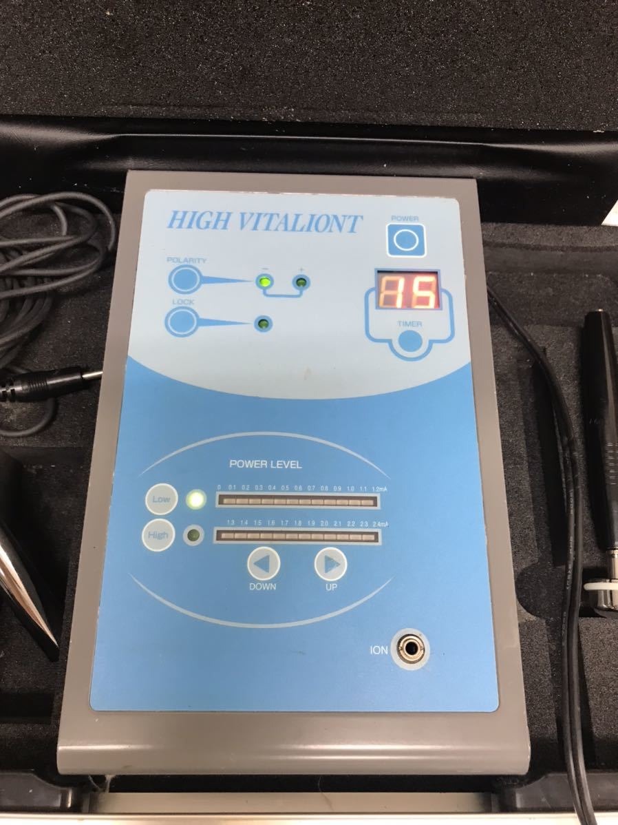 K824/インディバ ジャパン HIGH VITALIONT イオン導入美顔器 業務用