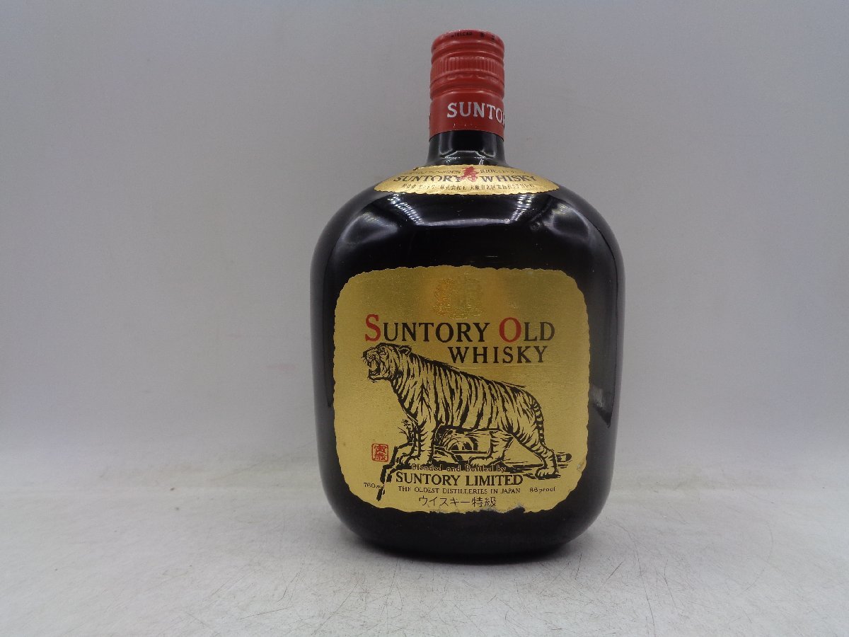同梱OK商品】SUNTORY WHISKY OLD サントリー オールド 干支ラベル 寅歳