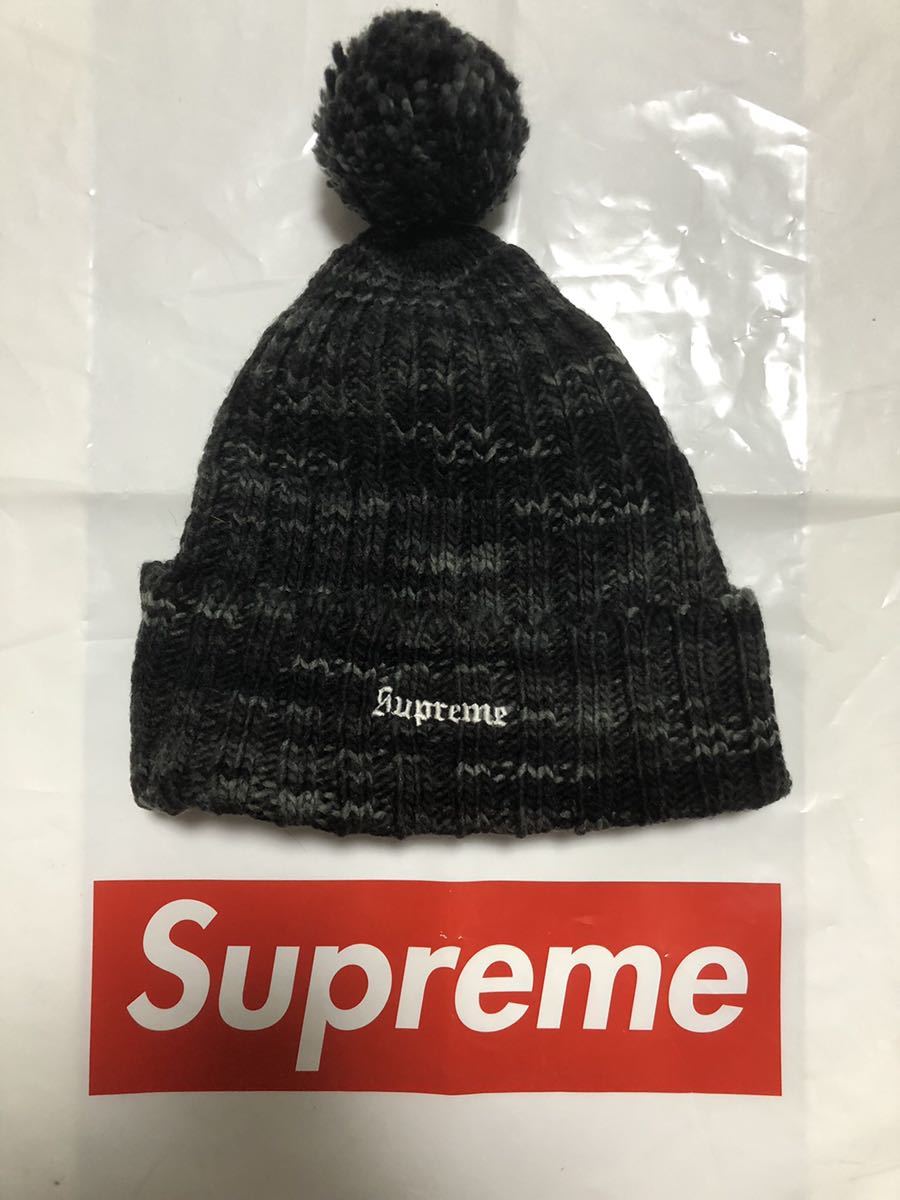 supreme ボンボンニット バラ 黒