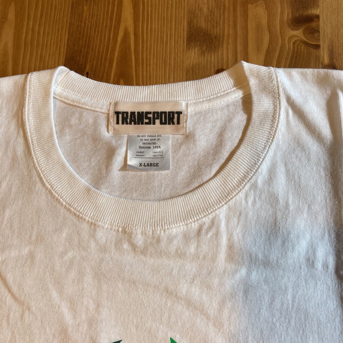 白/XL】Transport 月桂樹 original color s/s TEE “still sequence