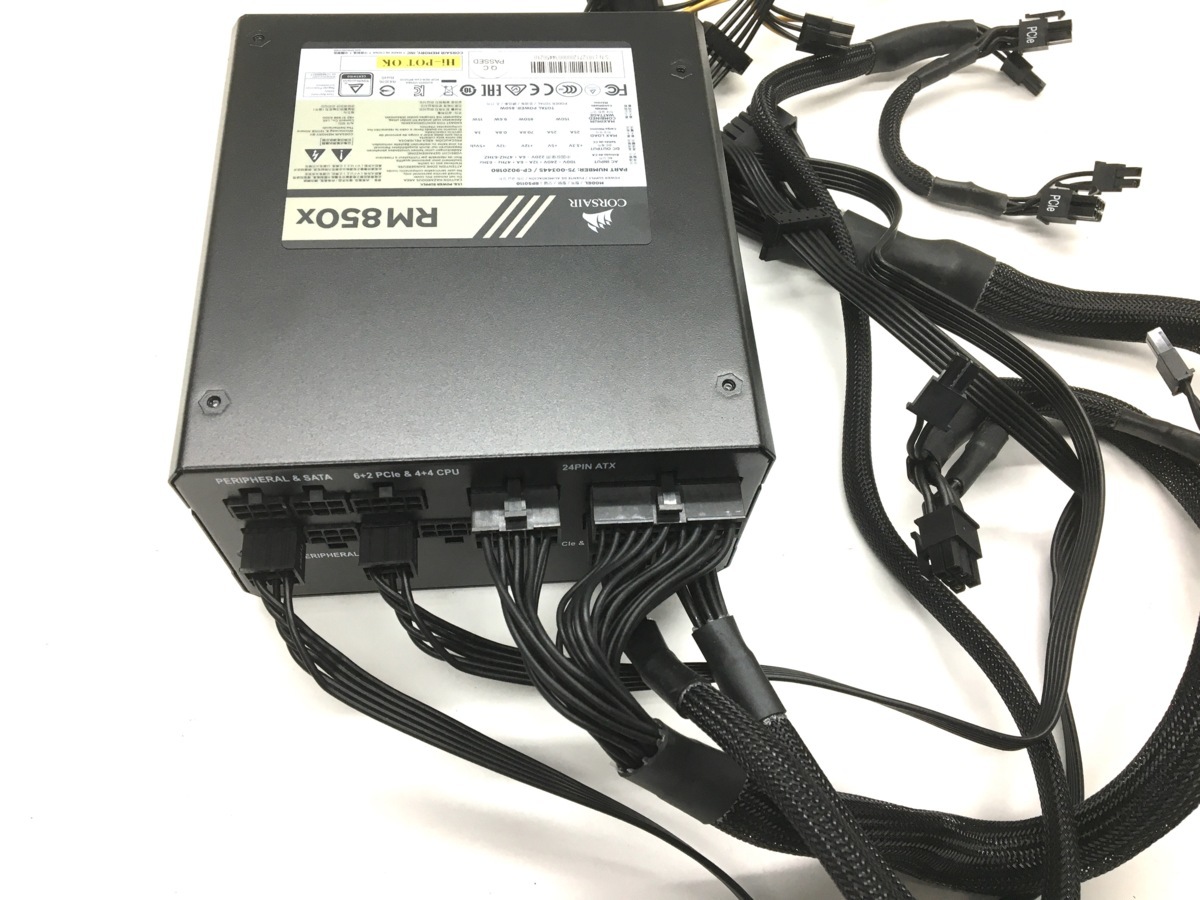 RM850x 電源ユニット 850W Corsair 0 Gold PLUS PC電源ユニット RMx 