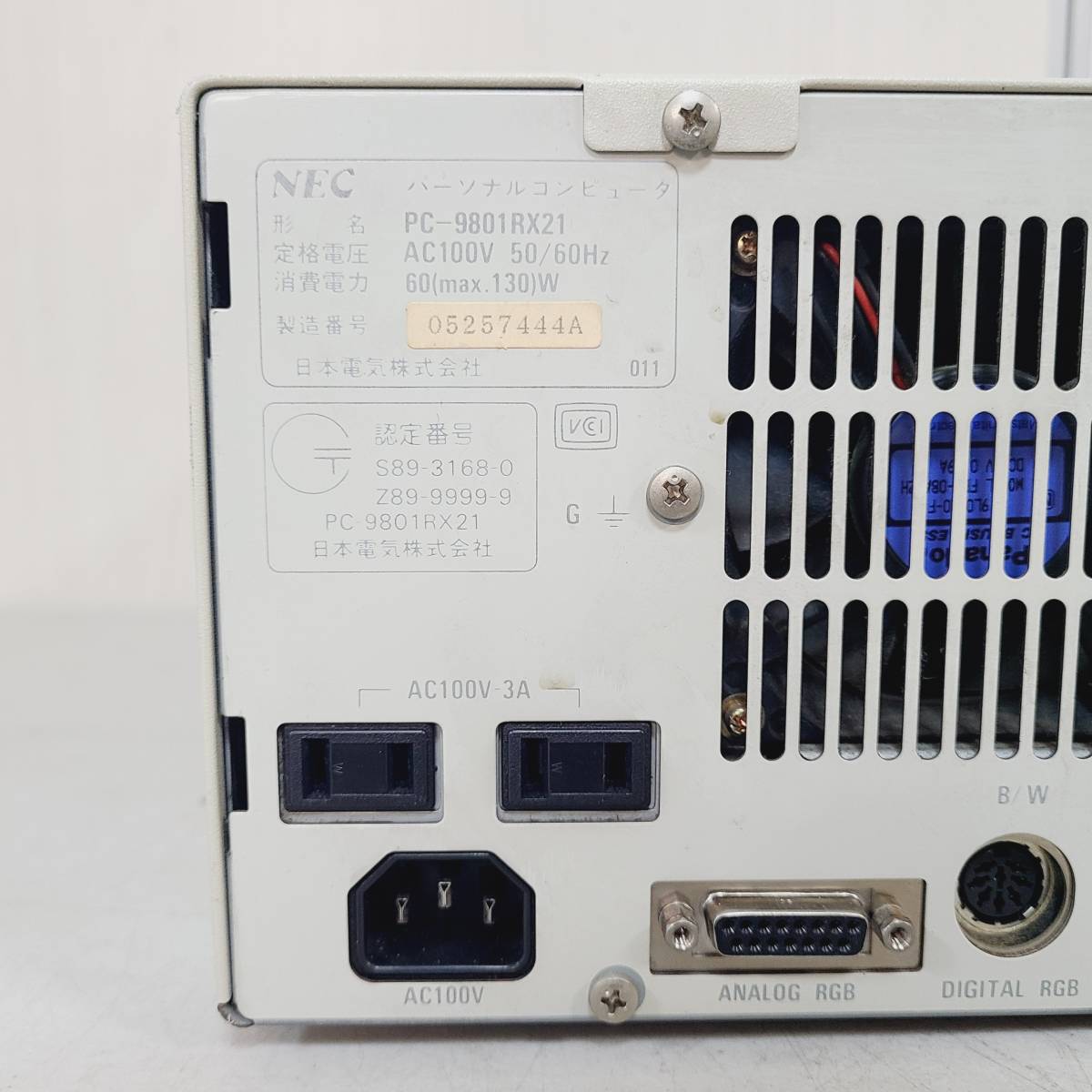 NEC Yahoo!オークション 「pc PC-9801 - PC-9801RX21 PC-9801RA21 本体