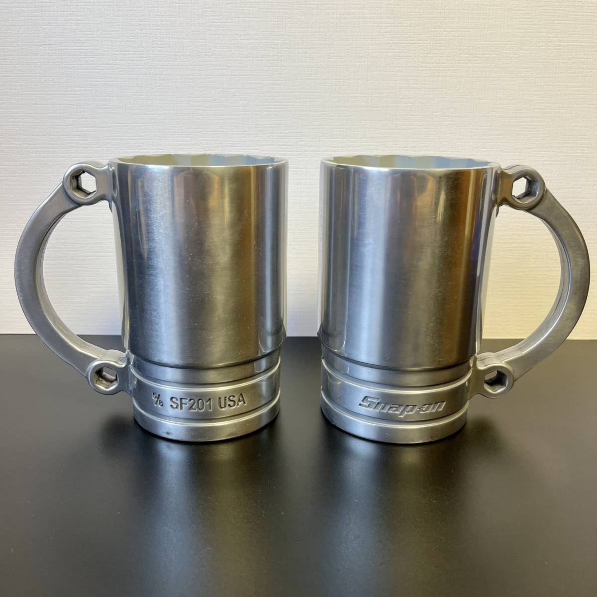 新品  Sna-on スナップオン 100周年 アルミ タンブラー カップ snap-on スナップオン アルミ コップ アルミ #タンブラー #歴代ロゴ