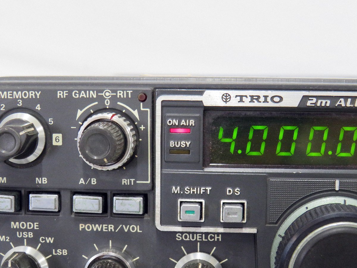 80☆TRIO トリオ TR-9030G 2m オールモード トランシーバー☆0708-910
