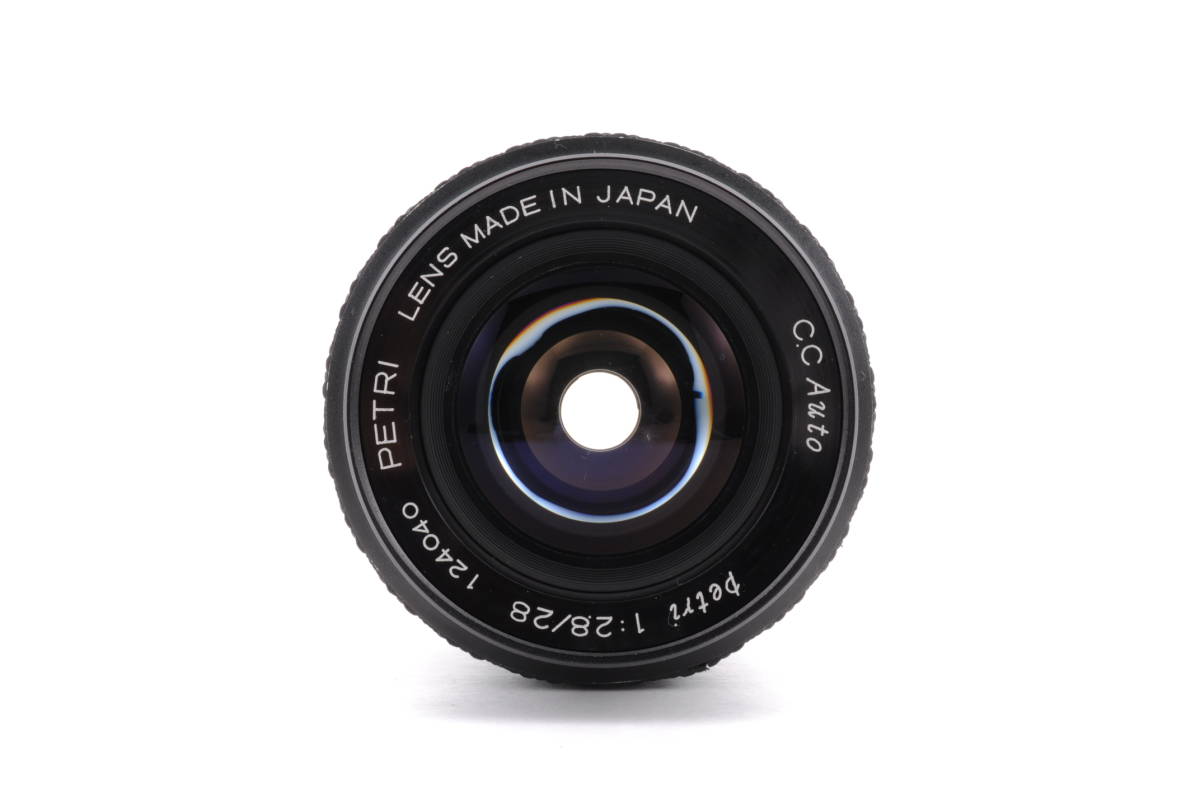 ペトリ PETRI C.C Auto 28mm f2.8 M42マウント MF 一眼カメラレンズ 管