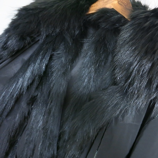 wnc イタリヤ 伊太利屋 GK コート 11 黒 リバーシブル ファー付き