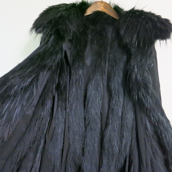 wnc イタリヤ 伊太利屋 GK コート 11 黒 リバーシブル ファー付き