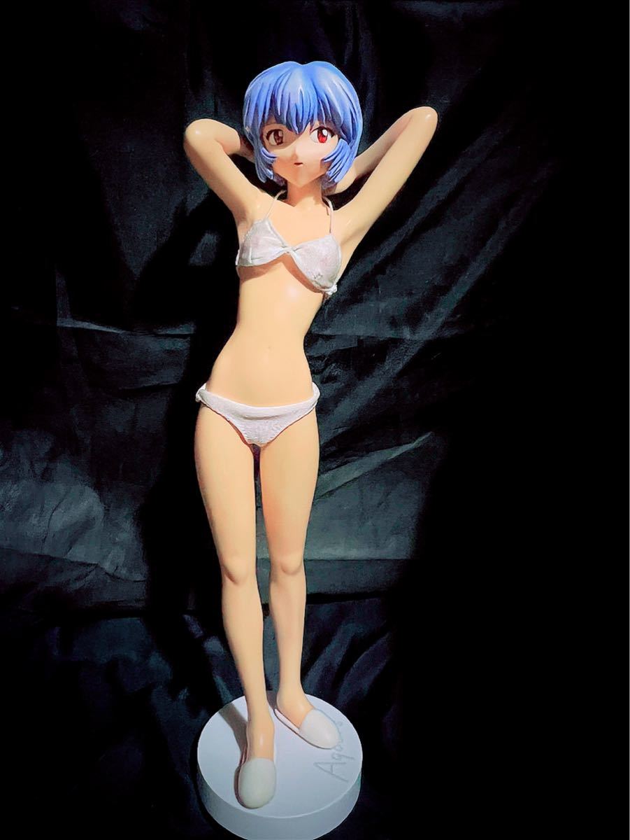 綾波レイ 水着 Ver.1 ホワイトVer. フィギュア[アイズ・プロジェクト] AIZU アイズプロジェクト 1/4 綾波レイ 水着Ver. 新世紀