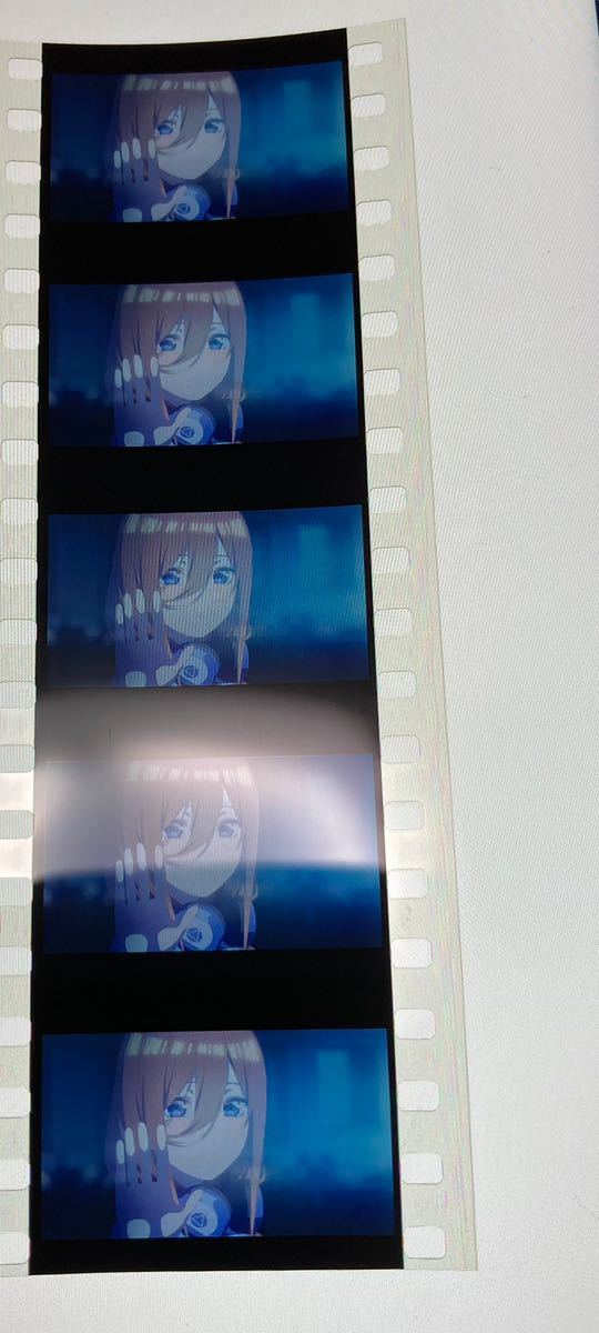 映画 劇場版 五等分の花嫁 第6週 入場者 来場者 特典 フィルム 生コマ
