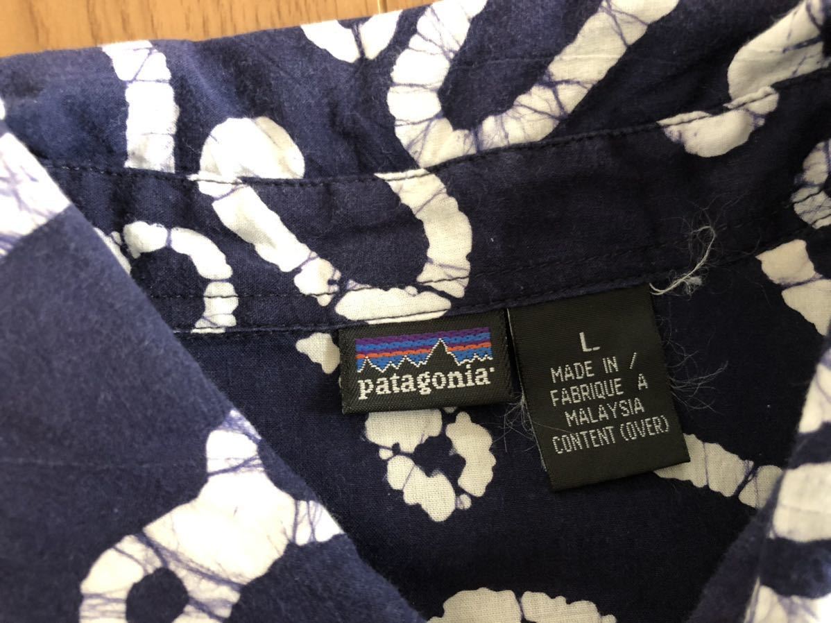 90s パタゴニア ハワイアンシャツ L コットン OLD ☆ 80s パタロハ 総  