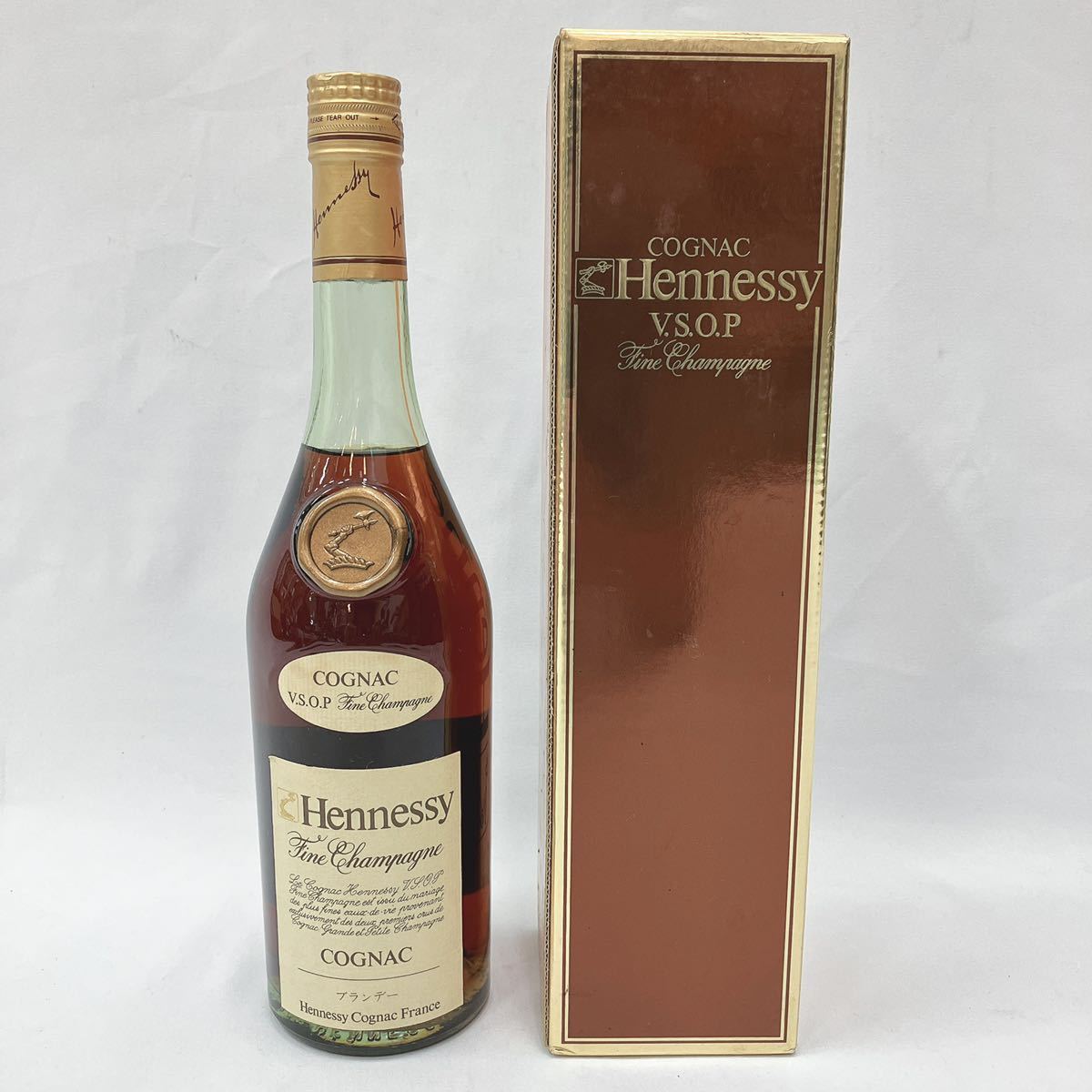 Hennessy V.S.O.P Fine Champagne 箱付 未開栓 商品の説明フィーヌ