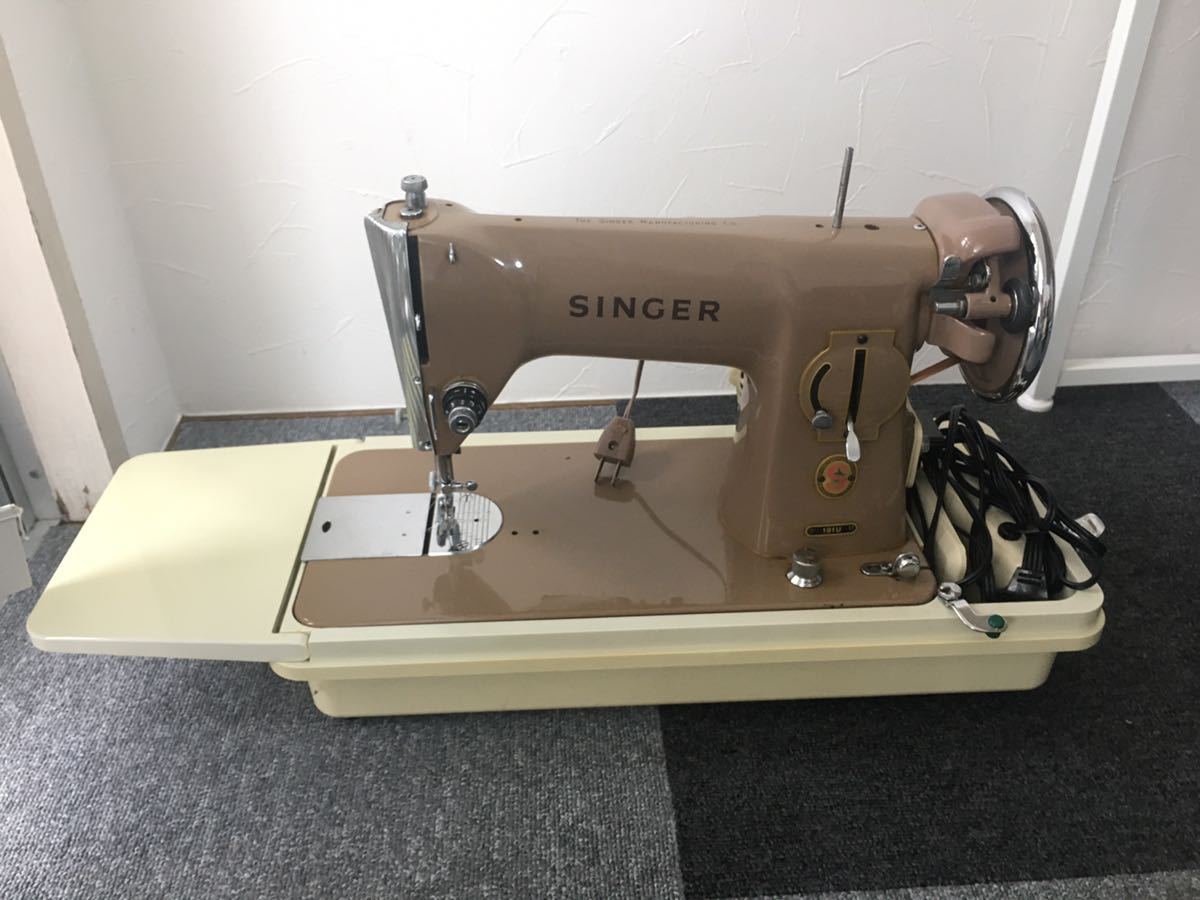 SINGER 191U Yahoo!オークション シンガー製 家庭用足踏みミシン 