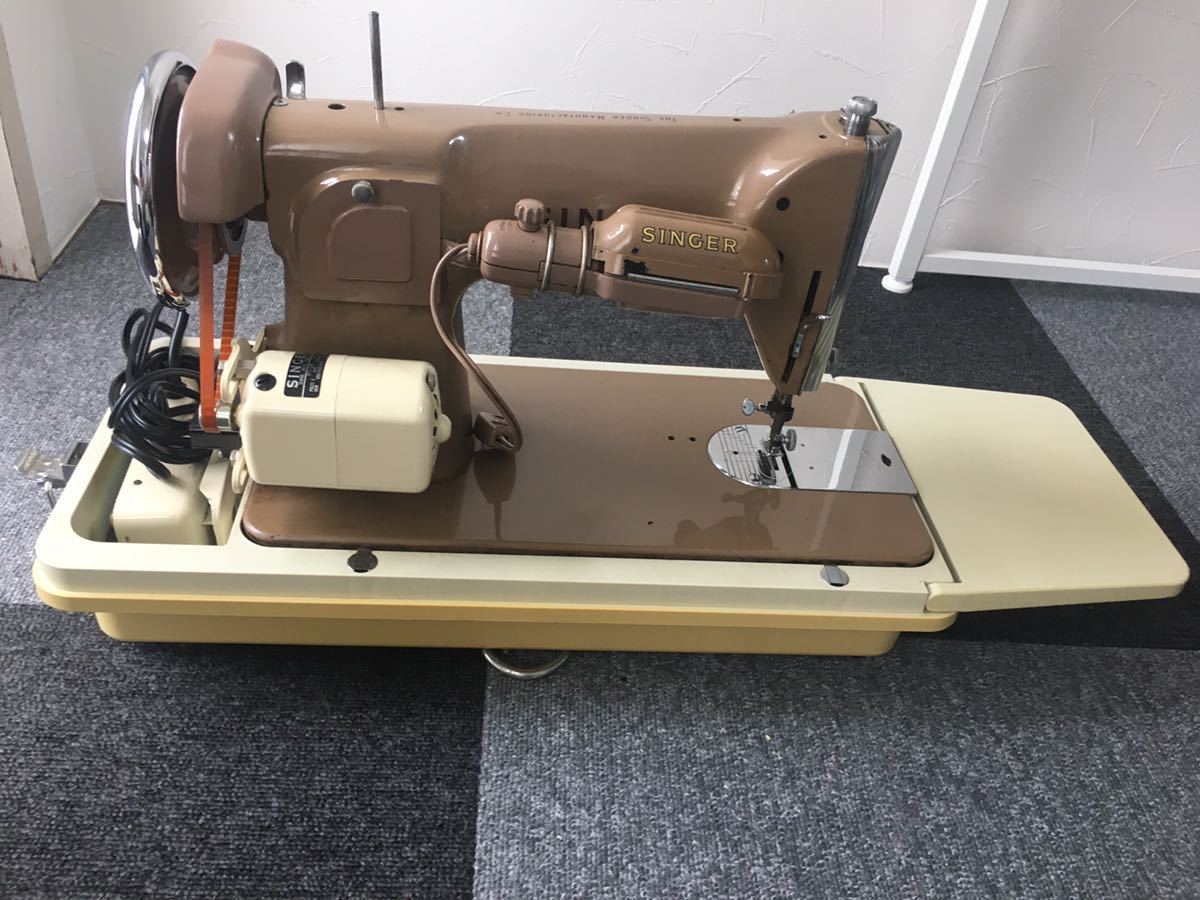 SINGER 191U Yahoo!オークション シンガー製 家庭用足踏みミシン 