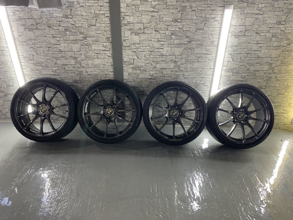 ADVAN RACING BMW 19インチ 19x9J +50 、19x8J +45、 5穴 PCD120 ハブ