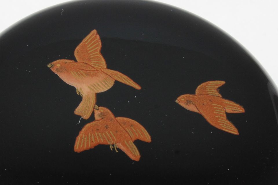 Ｎ７５８　棗　『田中宗凌作』『橘水鳥蒔絵』『白粉解棗』　共箱　茶道具 茶道具 共箱 棗 N758 『田中宗凌作』『橘水鳥蒔絵』『白粉解棗』 |