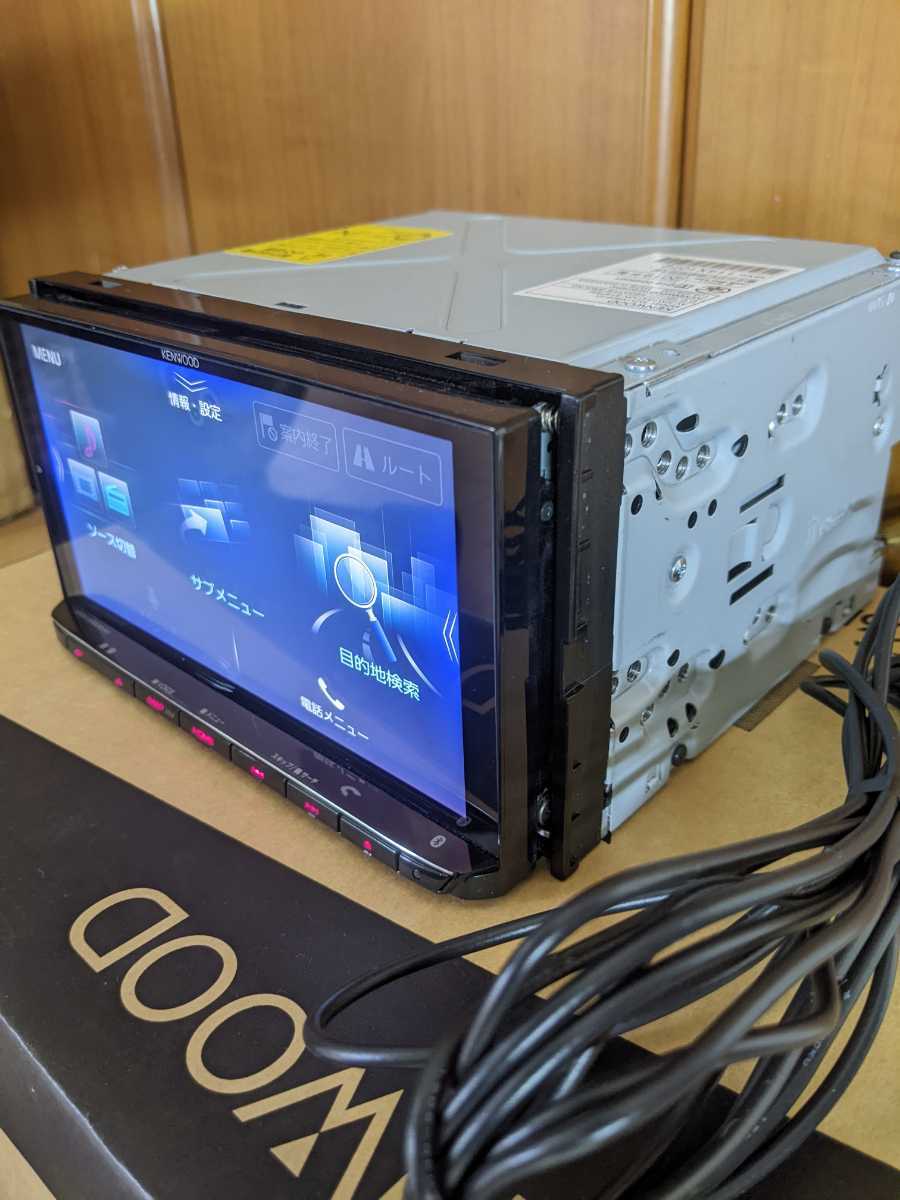 2019年製 MDV-M906HD KENWOOD メモリーナビ 中古品 送料無料(メモリー 