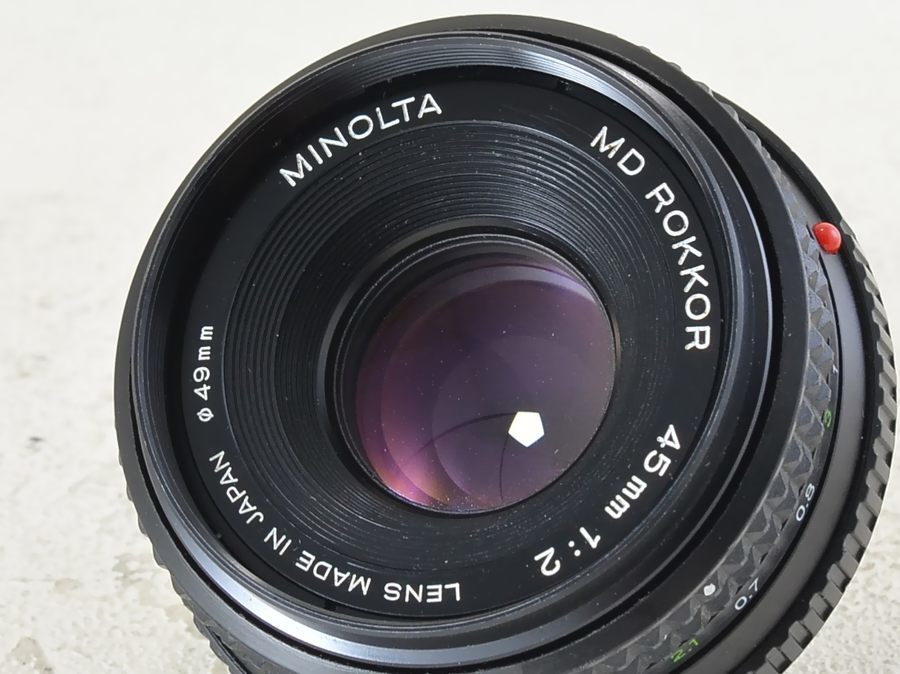 45mm Minolta MD Rokkor - f⁄2 GFX F2 ミノルタ Fujifilm Review