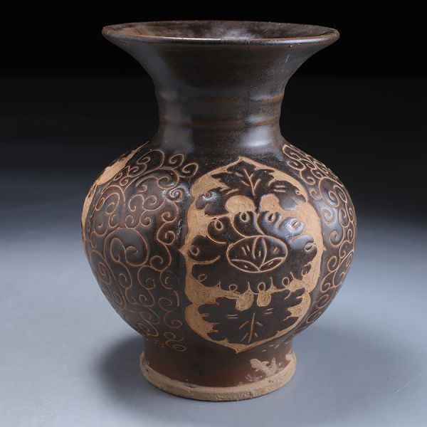 花瓶 磁州窯 中国美術 茶壺 Yahoo!オークション 「錫 唐物 二件(K-S806) 古