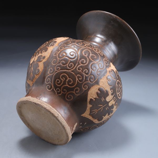 花瓶 磁州窯 中国美術 茶壺 Yahoo!オークション 「錫 唐物 二件(K-S806) 古