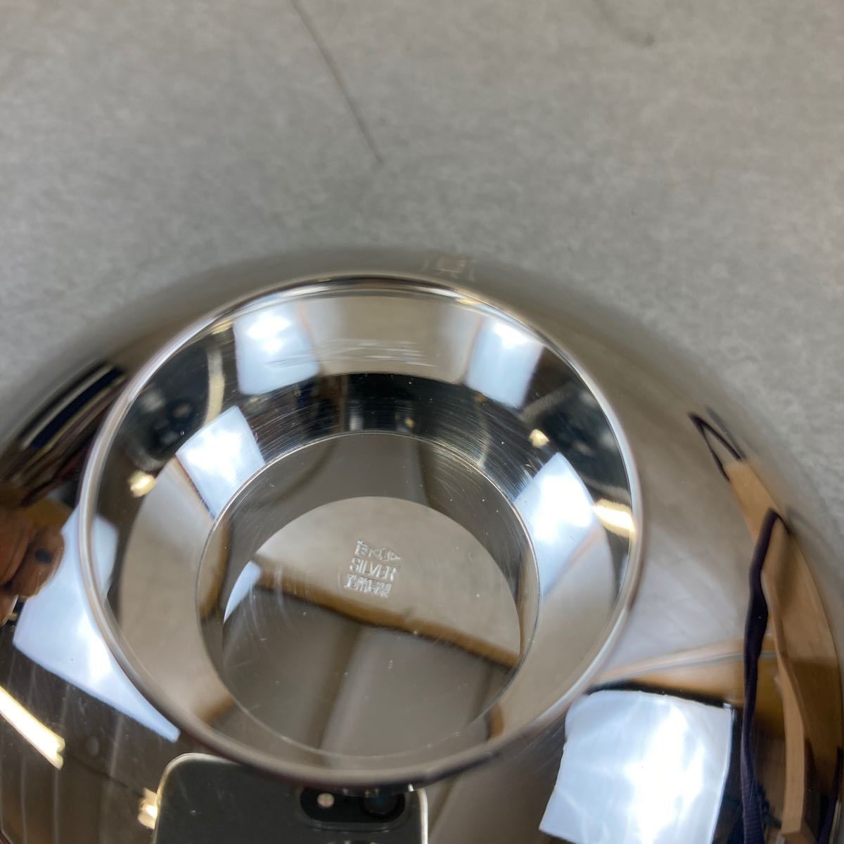 純銀 SILVER ☆ 銀盃 銀杯 酒器☆ 重量約46グラム☆ 純銀刻印あり 銀盃 銀杯 盃 酒器 SILVER 純銀 純銀製 Yahoo!オークション - シルバー