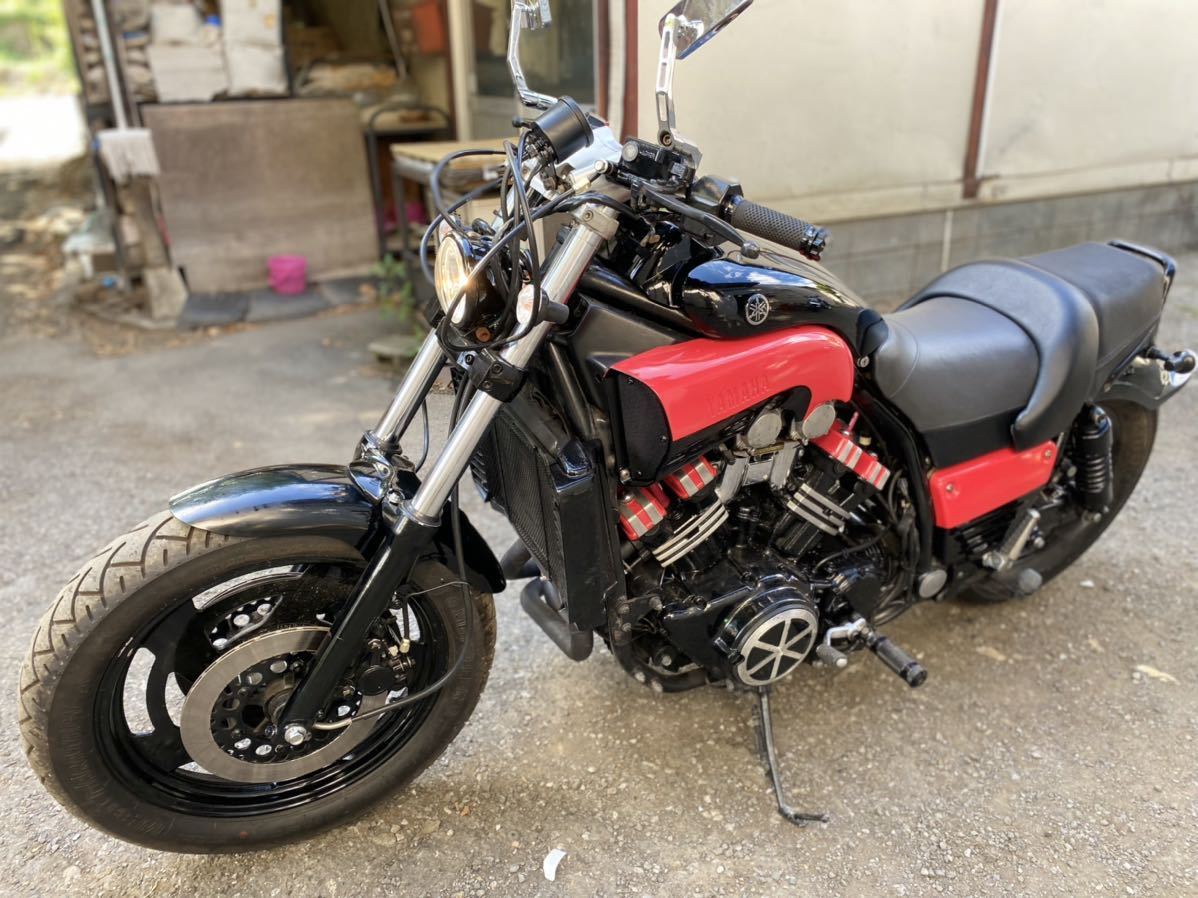  V-MAX 走行151キロ エンジン始動動画有り 返品可能 VMAX Vブースト 2WE 平成4年式(751cc以上)｜売買されたオークション情報、yahooの商品情報をアーカイブ公開 - オークファン 751cc以上