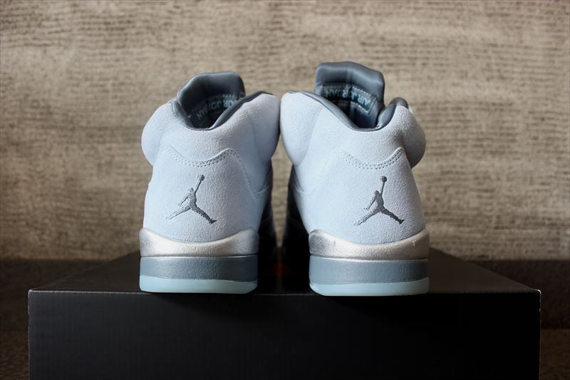 中古】NIKE WMNS AIR JORDAN 5 RETRO BLUE BIRD 27.0cm ウィメンズ 