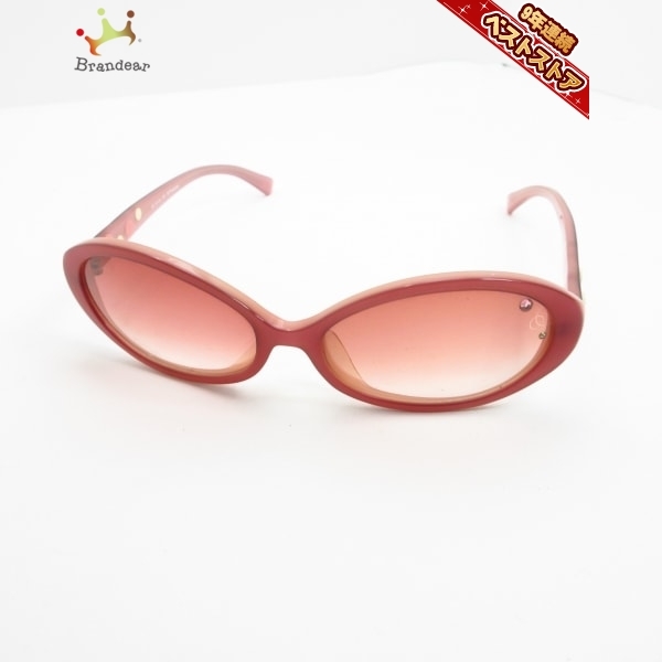 JILL STUART ジルスチュアート ホワイトフローラル｜JILL STUART他、6商品を使った ITEM ジルスチュアート JILL STUART - プラスチック ピンク×アイボリー×マルチ ラインストーン/ドット柄 サングラス