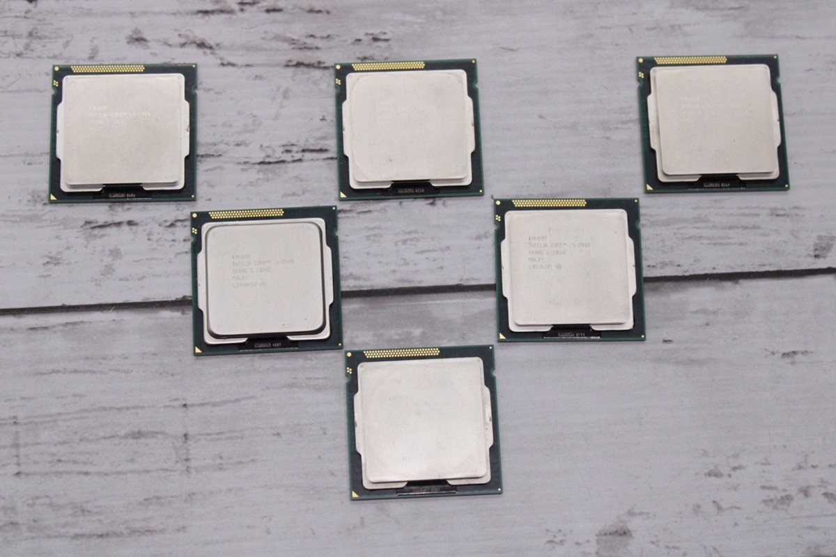  〇 CPU6個セット INTEL / core i5-2400 SR00Q 3.10GHz(Core i5)｜売買されたオークション情報、yahooの商品情報をアーカイブ公開 - オークファン Core i5