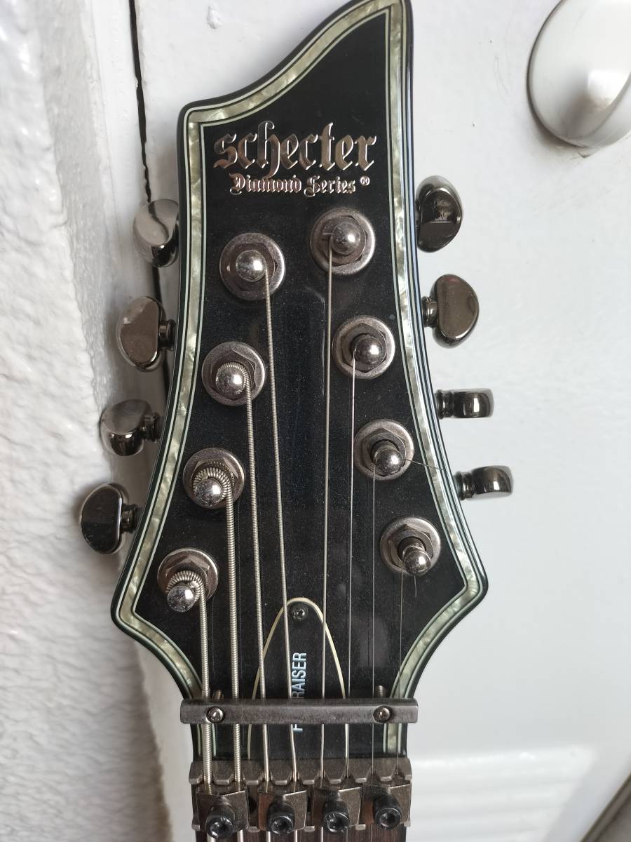 希少schecter diamondseries8弦ギター HELLRAISER Schecter Diamond Series Hellraiser 8弦 シェクター8弦ギター