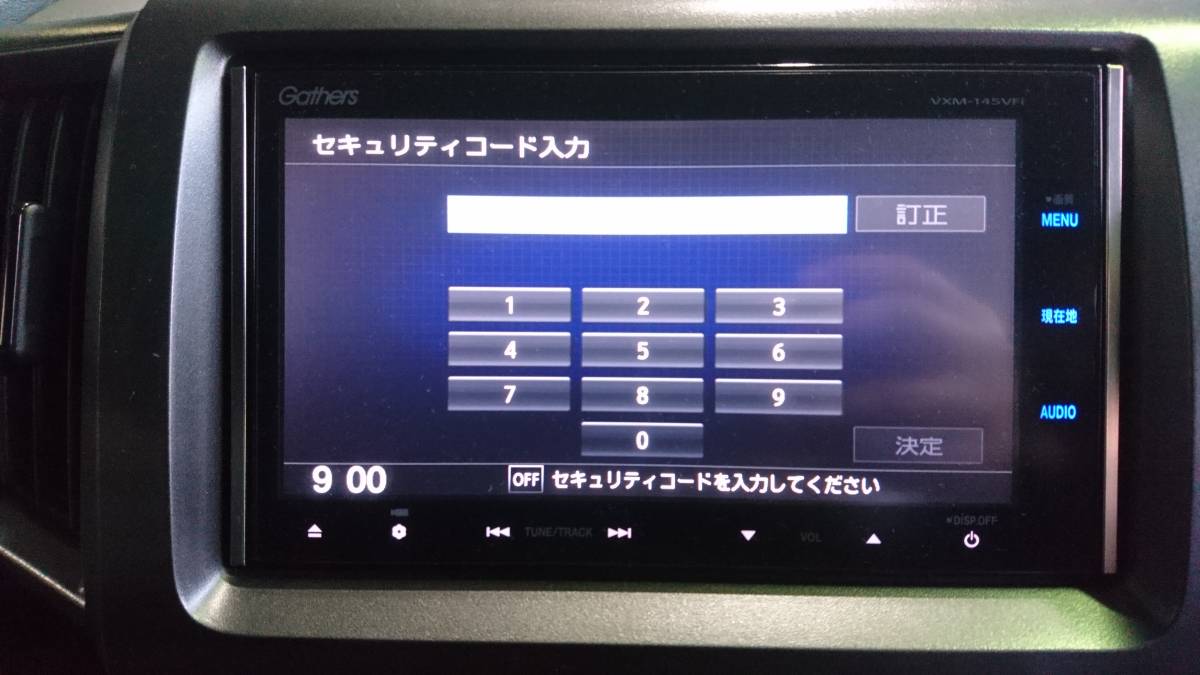 VXM-145VFi インターナビ Gathers フルセグ Bluetooth 本体のみ