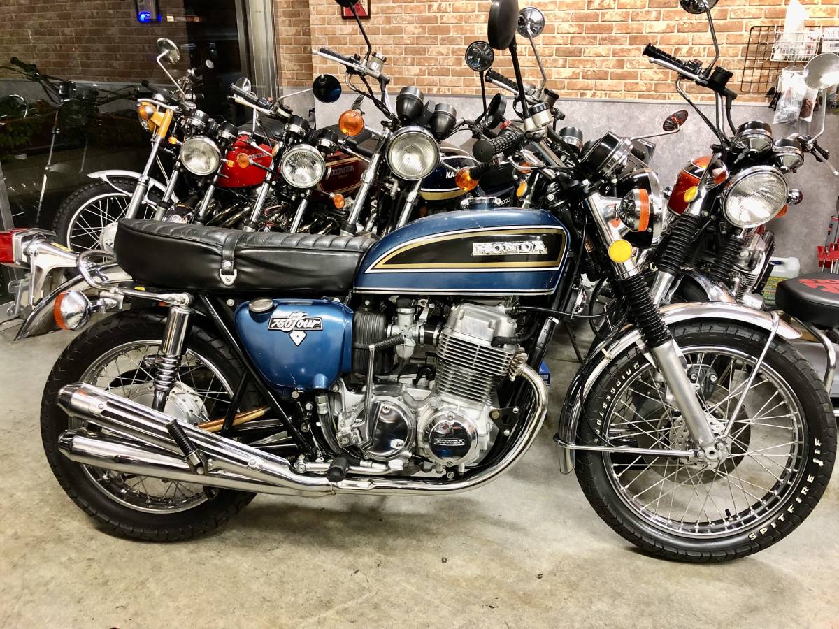 綺麗 CB750four 車検令和7年6月 z1 kz900 cb550 400 gt 美車 CB750four